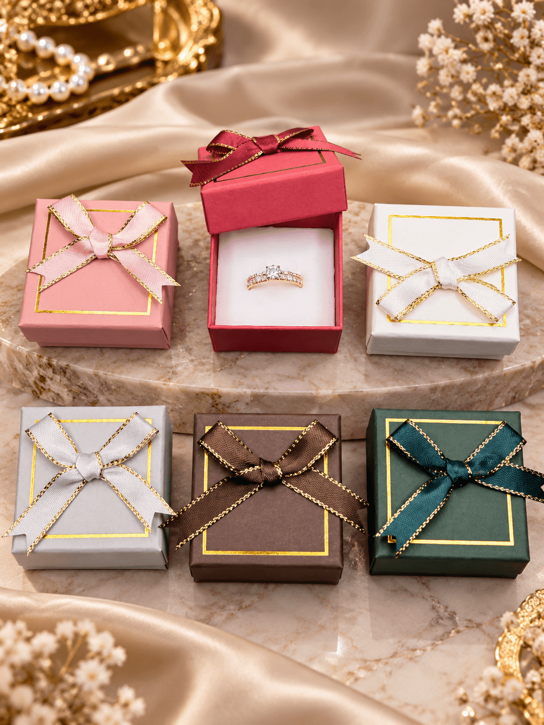 Premium Paper Ring Box for Gift thumbnail 3
