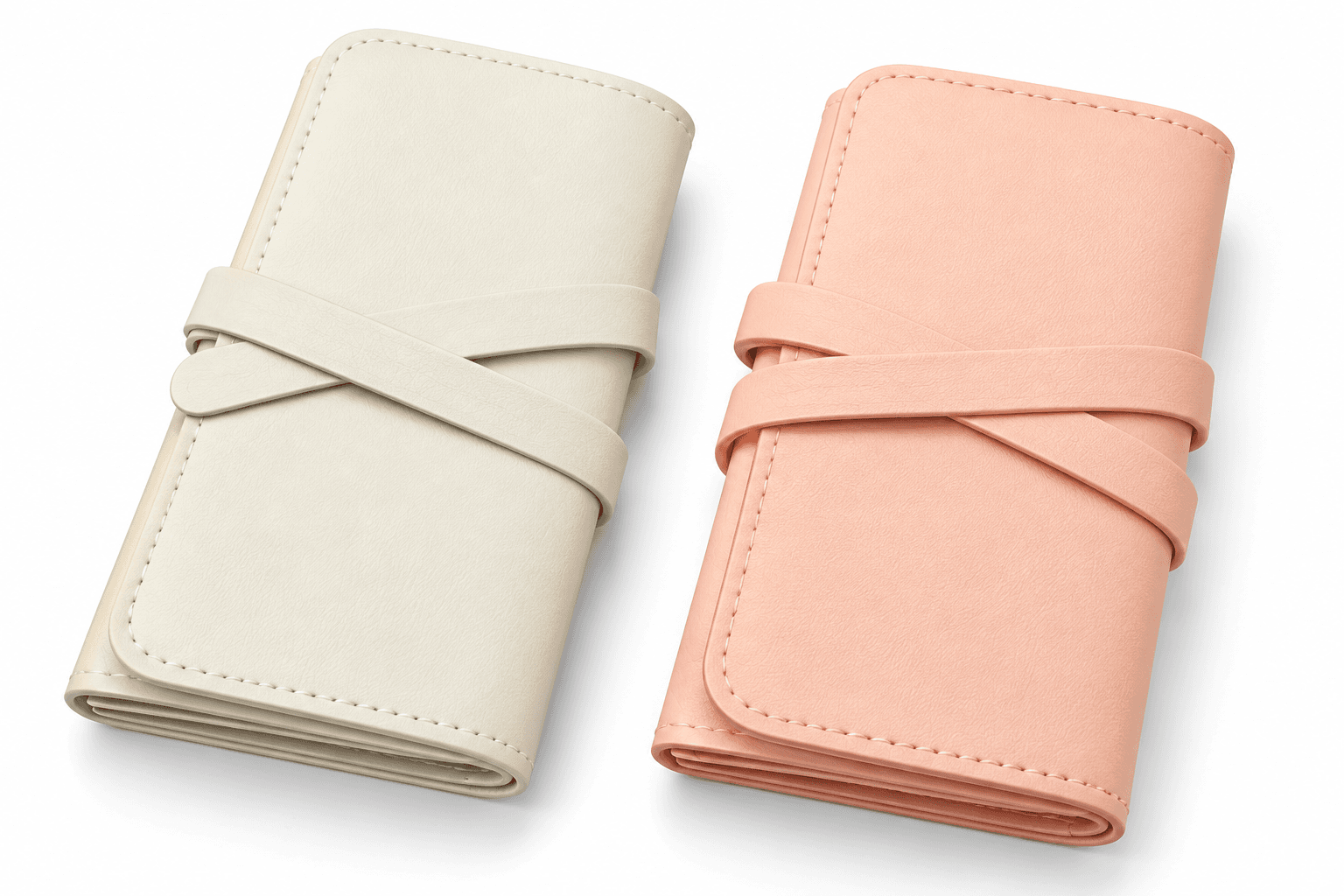 Premium Micro Leather Jewellery Pouch | Travel Jewellery Organizer thumbnail 2