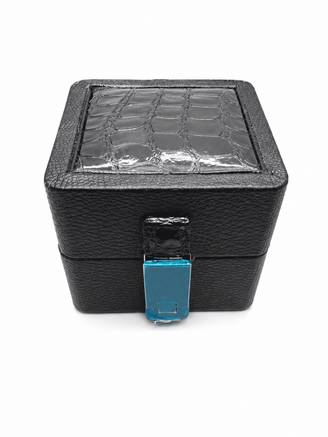 Crocodile Leather Ring Box - Ring Boxes Jewellery Box